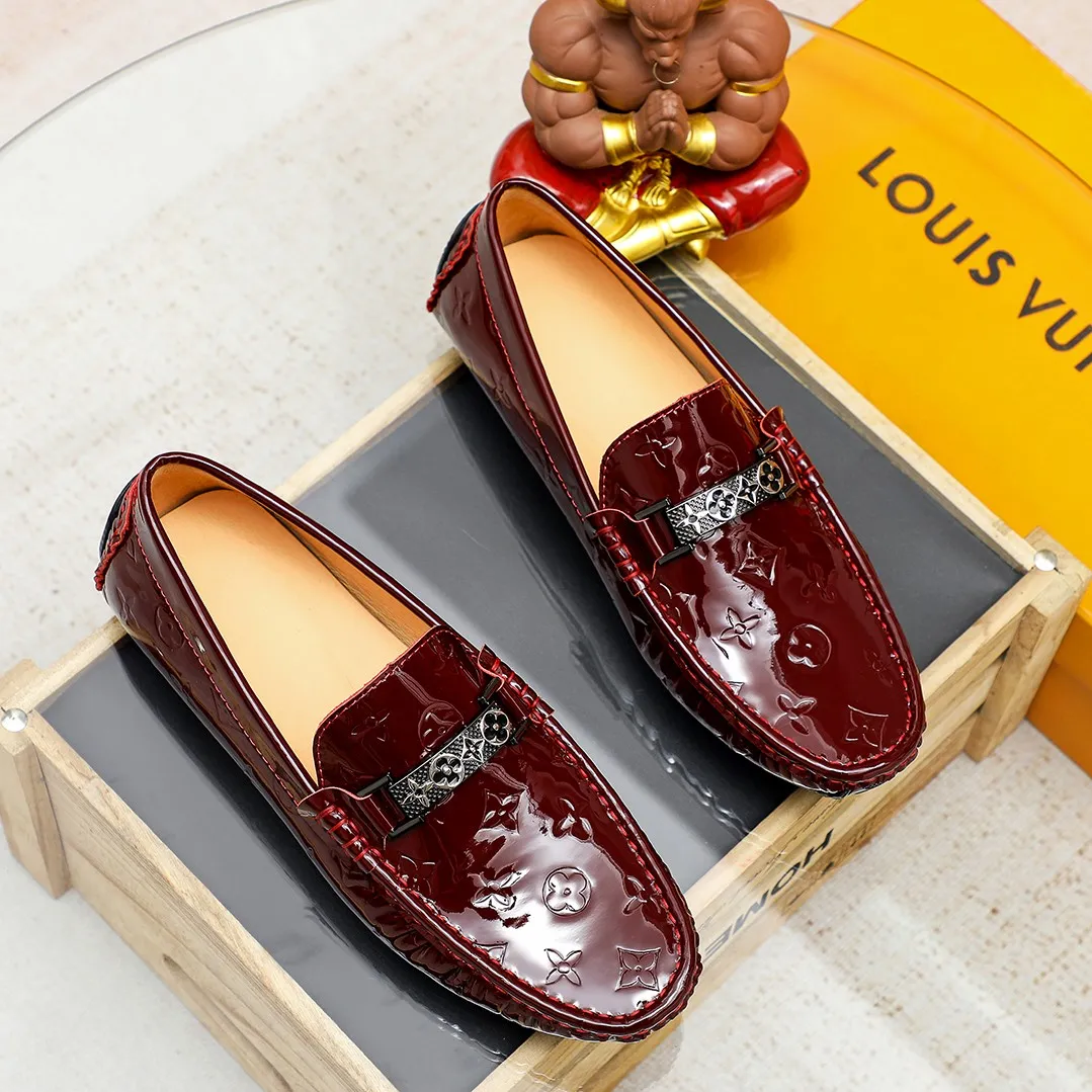 Men's shoes 💰360 💰 LV Louis Vuitton's top-quality Peaches men's shoes 💯Original copy of the official website, the upper is made of imported official website 1:1 material ❌Italian 🇮🇹 cowhide surface, imported pigskin lining. It’s definitely not made with ordinary craftsmanship, it’s the model used by celebrities! The factory’s craftsmanship is designed to create the most perfect shoes for trendy men! Colors available! 38-45 yards